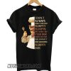 Swedish Chef I Don’t Always Herdy Dur Mur Flerpty Floopin smooth T shirt