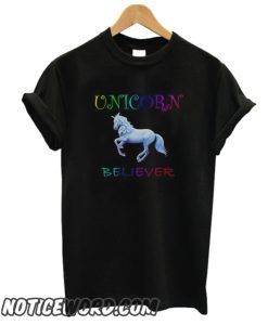 Unicorn Believer Funny Horse Pony smooth T-Shirt