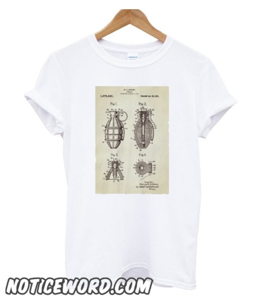 Vintage Grenade Patent smooth T-Shirt