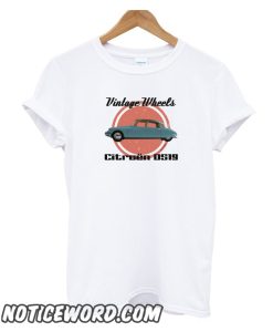 Vintage Wheels - Citroën DS19 smooth T-SHIRT