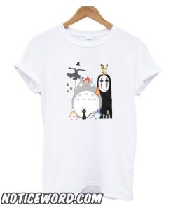 totoro smooth t-shirt