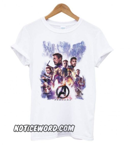 AVENGERS ENDGAME NEW White smooth T shirt