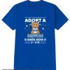 Adopt a Data Dog smooth T-shirt