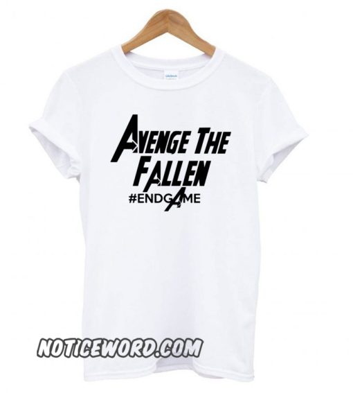 Avenge The Fallen Endgame White smooth T shirt