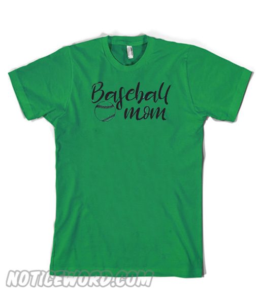 Baseball Mom Comfort Color smooth T-Shirt