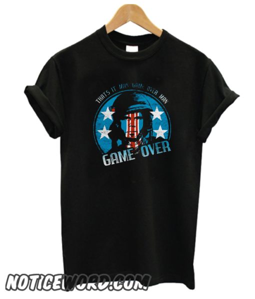 Bill Paxton that’s it man game over man game over smooth T-shirt