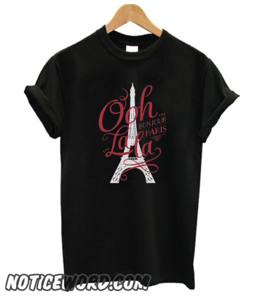 Bonjour Paris smooth Tshirt