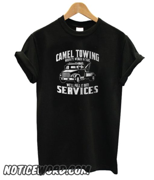 Camel Towing Black smooth T-Shirt