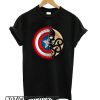 Captain America Harajuku Spider Skull smooth T shirt