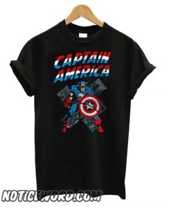 Captain America Vintage smooth T shirt