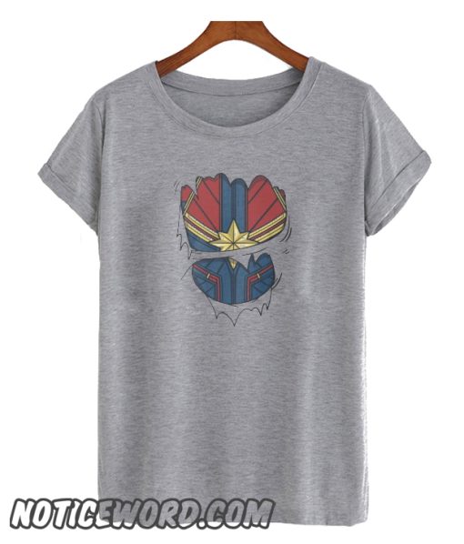 Captain Marvel smooth T Shirt