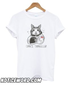 Cat Astronaut Space Traveler smooth T-Shirt