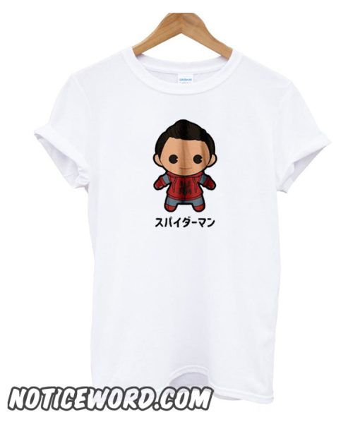 Chibi Spiderman Japanese Name smooth Tshirt