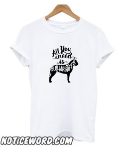 Cute Funny Bullmastiffs Dog Pet Lover smooth T Shirt