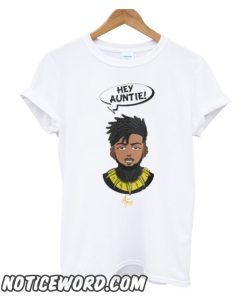 Eric Killmonger Hey Auntie smooth T Shirt