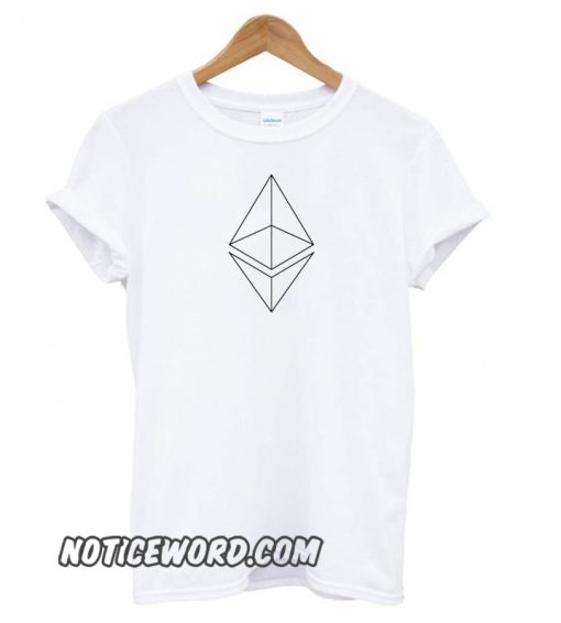 Ethereum Outline smooth T shirt