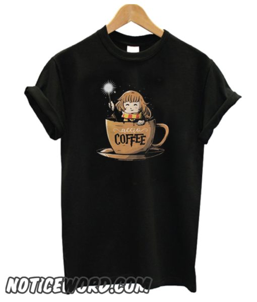 Harry Potter Accio Coffee smooth T Shirt