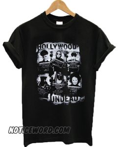 Hollywood Undead Mugshot On Black smooth T-shirt