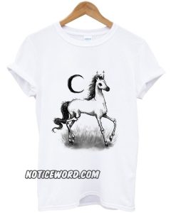 Horse Moon smooth T-Shirt