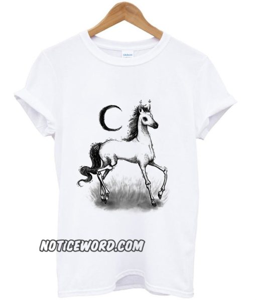 Horse Moon smooth T-Shirt