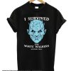 I Survived The White Walkers smooth T Shirt