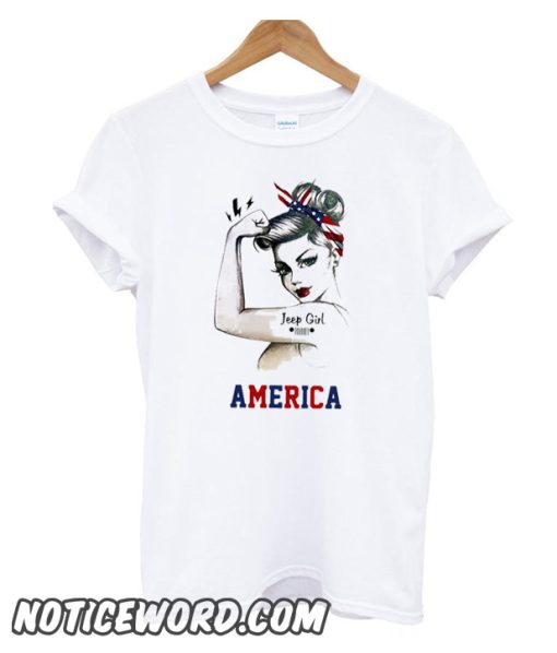Jeep girl America smooth T-shirt