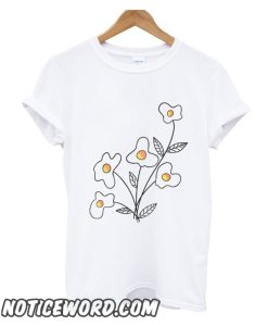 Just Egg Flower smooth T shirt