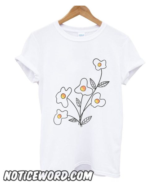 Just Egg Flower smooth T shirt