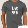 LOVE Baseball smooth T Shirt