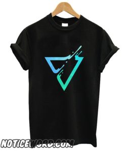 Liquid triangle smooth T Shirt