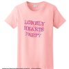 Lonely Hearts Party Pink smooth T Shirt