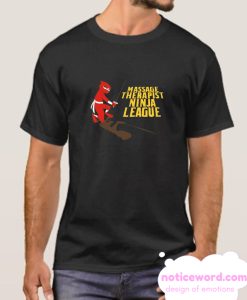 Massage Therapist Ninja League smooth T-Shirt