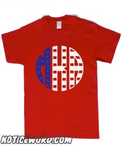 Monogram 4th of July smooth T Shirt