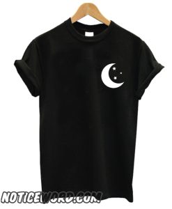 Moon and Stars Pocket smooth T Shirt