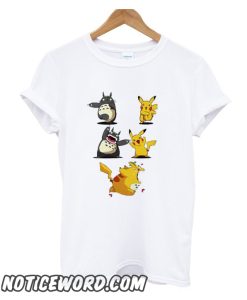 Pikachu fusion Totoro became Totochu or Pikaro smooth T-Shirt
