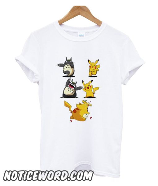 Pikachu fusion Totoro became Totochu or Pikaro smooth T-Shirt