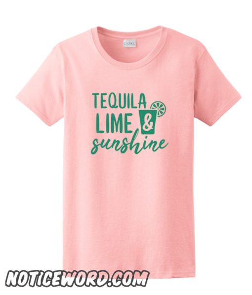 Tequila Lime and Sunshine smooth Tshirt