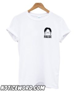 The Office False left chest smooth T Shirt