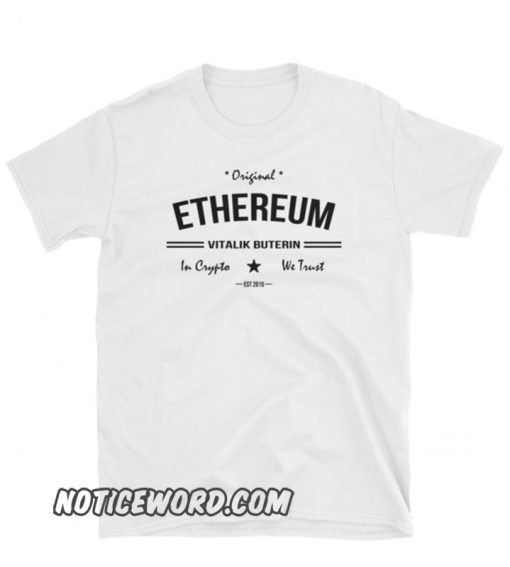 Vitalik Ethereum Original smooth T shirt