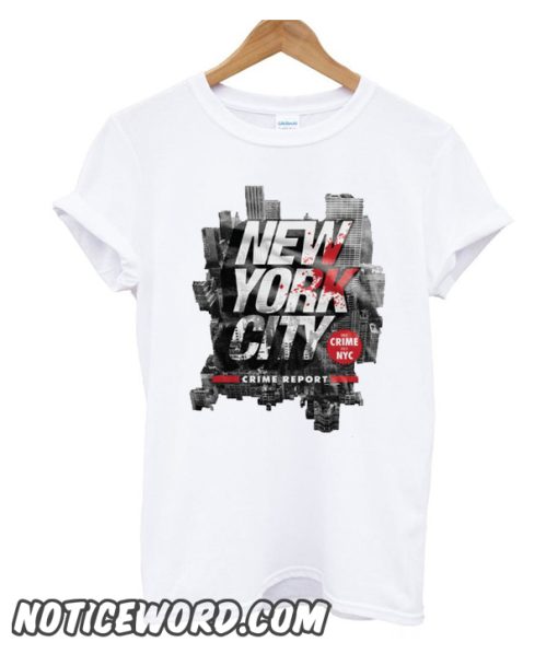 new York City Crime Report smooth T Shirt