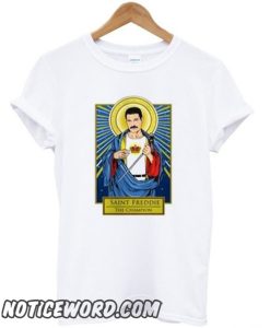 saint freddie the champion smooth t-shirt