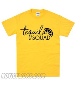 tequila squad smooth t-shirt