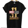 Avengers movies First 11 years of Marvel Studios smooth T Shirt