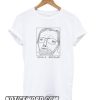 Badly Drawn Donald Barthelme smooth T shirt