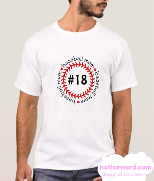 Baseball Mom smooth T SHirt