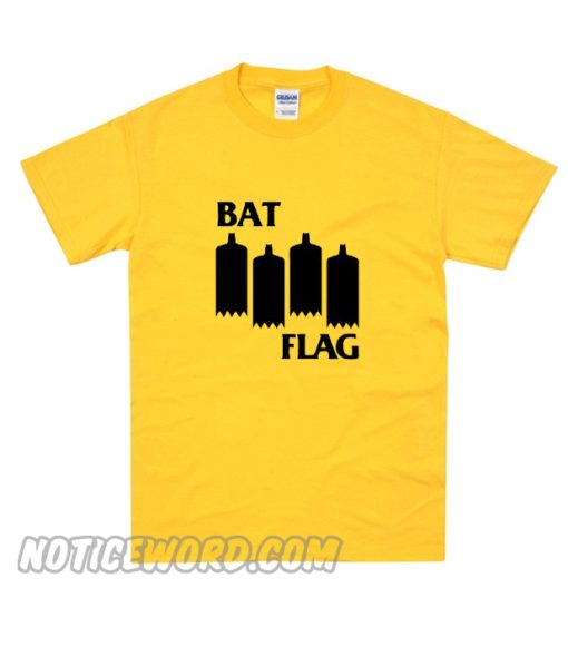 Bat Flag Black smooth T Shirt