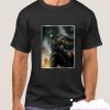 Batman and Umbreon Pokemon smooth T-shirt