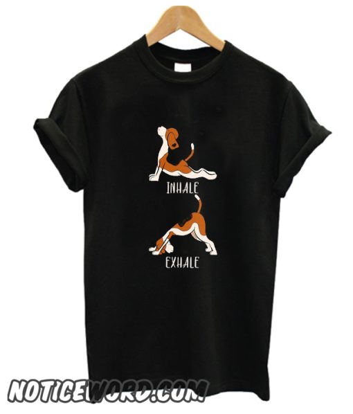 Beagle Yoga smooth T Shirt