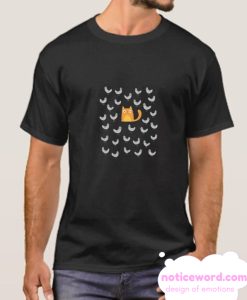 CAT AMONG THE PIGEONS smooth T Shirt