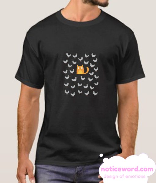 CAT AMONG THE PIGEONS smooth T Shirt